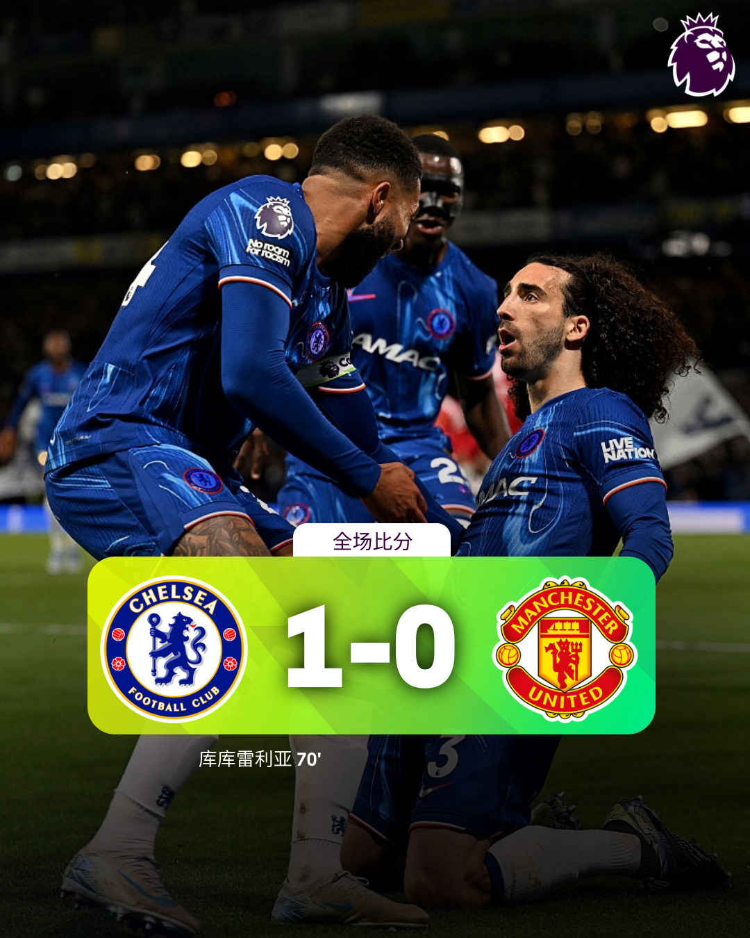 切尔西客场大胜，取得连胜势头的简单介绍